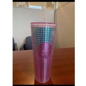 STARBUCKS SUMMER 2021 PINK & BLUE 24OZ Tumbler